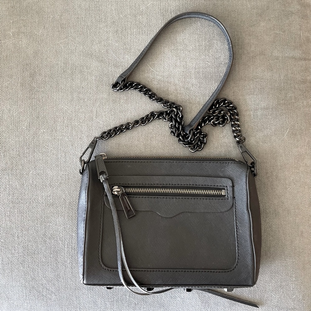 Rebecca Minkoff Saffiano Leather Crossbody Bag